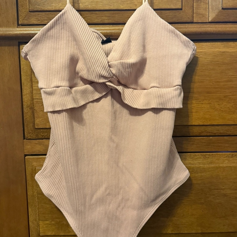 Women’s Blush Pink Bodysuit
